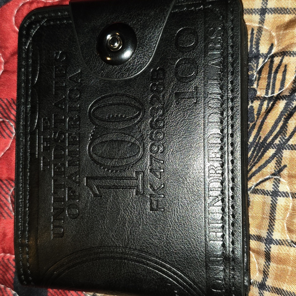 Black Leather Wallet